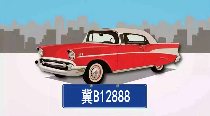 冀b是哪里的車牌
