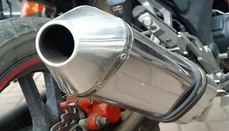摩托車(chē)排氣管生銹怎么解決