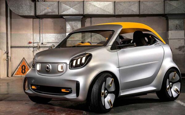 奔馳Smart的車標歷史 代表斯沃奇和戴姆勒的合作藝術(shù)