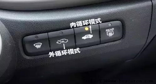 內循環和外循環正確使用方法，長時間使用內循環會影響駕駛安全
