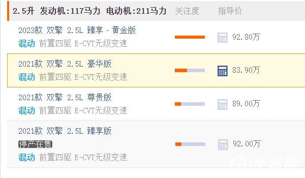 埃爾法商務車報價2023款價格圖片 2023款售92.80萬（全款103.50萬元）
