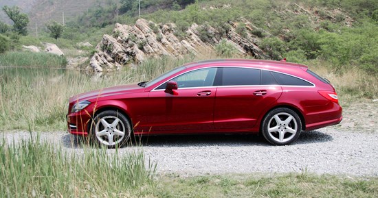 萬車網試駕奔馳CLS Shooting Brake 獵裝車