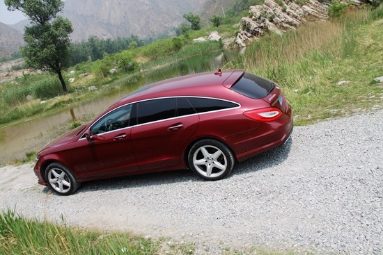 萬車網試駕奔馳CLS Shooting Brake 獵裝車