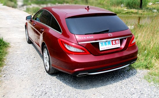 萬車網試駕奔馳CLS Shooting Brake 獵裝車